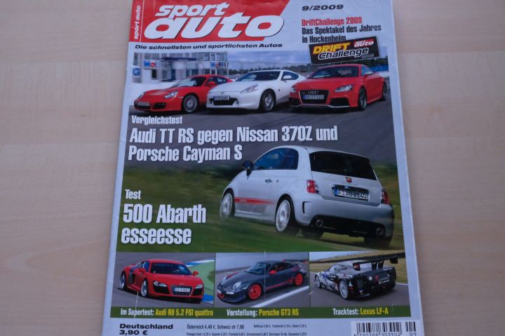 Deckblatt Sport Auto (09/2009)